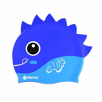 Шапочка для плавания детская Renvo Sentani JR на 6-12 лет синий для бассейна (1SC300-06)