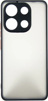 Чохол для смартфона Dengos Matte для Xiaomi Redmi Note 13 4G Black (DG-TPU-MATT-140)