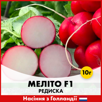 Голландские семена Hazera Редис Мелито F1 10 г