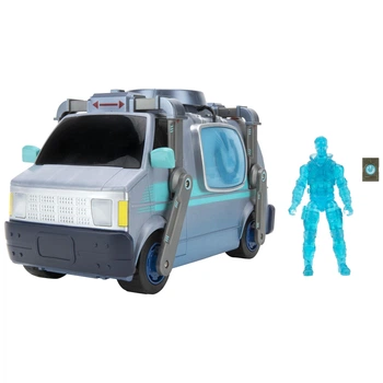 Персонаж комп'ютерної гри з автомобілем Fortnite Колекційна фігурка Jazwares Fortnite Deluxe Feature Vehicle Reboot Van