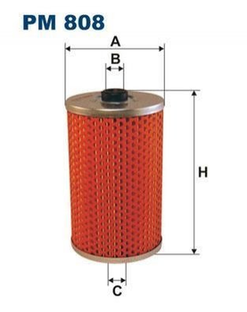 Топливный фильтр FILTRON PM808 0003005805, 0003005806, 0004773515