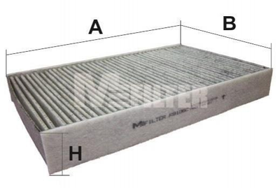 Фільтр салону M-FILTER K9106C Renault Fluence; Nissan Juke 271T200A00, 272774936R