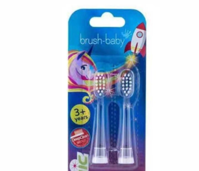 Brush-Baby KidsSonic змінні насадки,3+ (2 насадки)