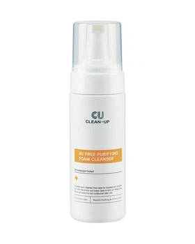 Очищуючий мус для проблемної шкіри CUskin Clean-Up AV Free Purifying Foam Cleanser 150 мл
