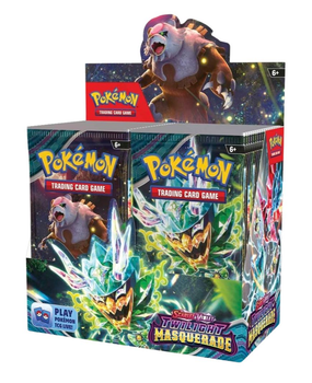 Dodatek do gry planszowej Pokemon Tcg Scarlet & Violet Twilight Masquerade Booster Box 36 booster packs (820650867743)