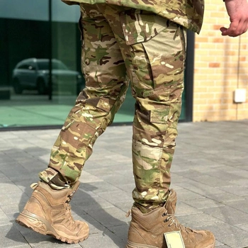 Мужские влагозащищенные брюки с карманами мультикам размер L