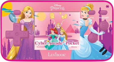 Konsola podręcznar Lexibook Disney Princess 150 w 1 (3380743088686)
