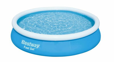 Каркасный бассейн Bestway Fast Set 366 x 76 см 5377 л Blue 57274 (6942138951363)