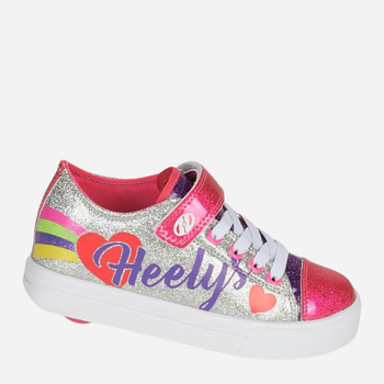 Дитячі роликові кросівки для дівчинки Heelys HLY-G2W 33 Сріблястий/Різнокольоровий (192297316404)
