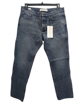 Джинси чоловічі Calvin Klein jeans Slim, синого кольору з сірим відтінком, розмір W32/L32