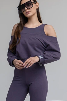 Топ со спущенными плечами TOTALFIT T58-LD61 S