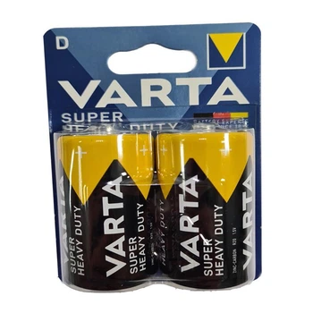 Батарейка R20 Varta Superlife (блистер по 2шт) D (51748)
