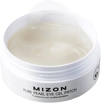 Патчі для шкіри навколо очей Mizon Pure Pearl Eye Gel Patch 60 шт (8809579273158)