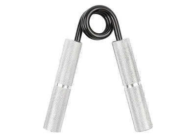Кістьовий еспандер EasyFit Hand Grip PRO 70 кг сірий (ручний пружинний тренажер ножиці з навантаженням 150 lb) EF150LB-G