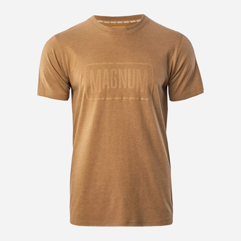 Футболка тактическая мужская Magnum Essential T-Shirt 2.0 L Коричневая (5902786346271)