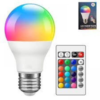 LED RGB лампа Anslut Standard Bulb з пультом дистанційного керування, MAG-719