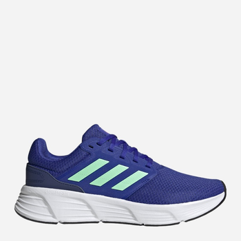 Чоловічі кросівки для бігу Adidas Galaxy 6 M HP2416 40.5 Блакитні (4066748586806)