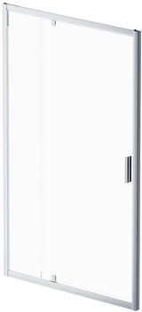 Душові двері AM.PM Gem 120х195 W90UG-120-1P-195MT хром матовий/прозоре скло