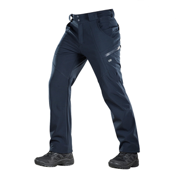 M-Tac брюки Soft Shell Winter Dark Navy Blue 3XL
