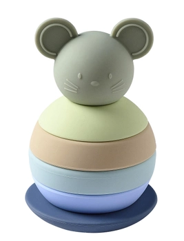 Розвиваюча іграшка Nattou Roly-poly Зелена мишка (5414673875233)
