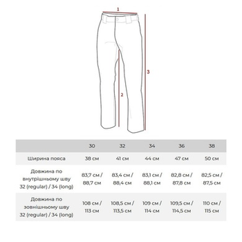 Штани тактичні w38/l32 stormstretch® helikon-tex green blizzard® adaptive