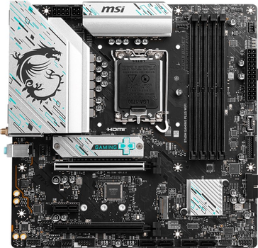 Материнская плата MSI GAMING PLUS B760M WIFI (s1700, Intel B760, PCI-Ex16)
