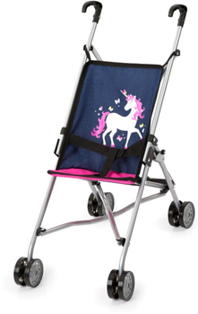 Wózek dla lalki Bayer Buggy 55 cm Blue/Pink (4003336301540)