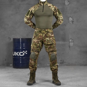 Мужской костюм COMBAT G3 рип-стоп убакс + штаны мультикам размер XL
