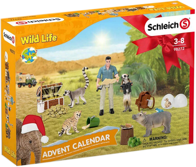 Набір фігурок Schleich Wild Life Advent Calendar (4059433393063)