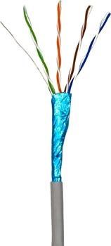Мережевий кабель кручена пара Gear CAT.5E FTP-CCA-4Px2x0.51 (GEC-FTPCCA051305)
