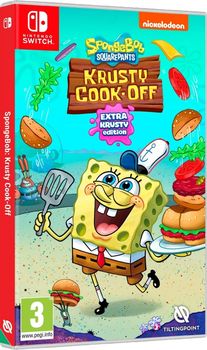 Гра Nintendo Switch SpongeBob: Krusty CookOff Extra Krusty Edition (Картридж) (5056635600455)