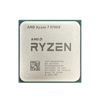 Процесор AMD Ryzen 7 5700X (8C/16T, 3.4-4.6GHz, 36MB,65W,AM4) TRAY