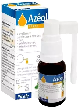 Spray do gardła Pileje Azeol 15 ml (3401562465875)