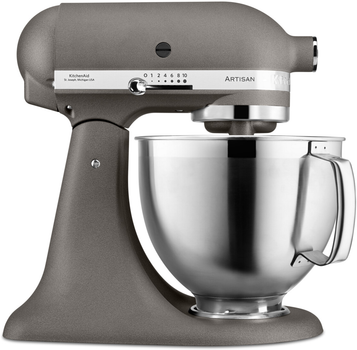 Кухонна машина KitchenAid Artisan 5KSM185PSEGR з відкидним блоком сіра