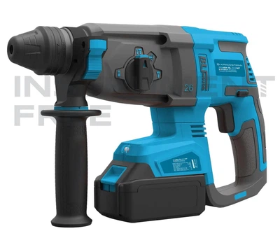 Акумуляторний перфоратор Kraissmann 261 ABH-BL 20/2 MP (безщітковий двигун, 20В, 2 акумулятори 4 А/год, зарядний пристрій, кейс)