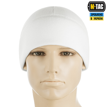 M-Tac шапка Watch Cap Elite фліс (320г/м2) White M