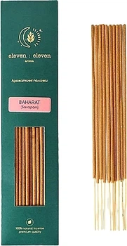 Аромапалочки "Бахарат" - Eleven Eleven Aroma Baharat Aroma Sticks 10шт (1242072-142372)