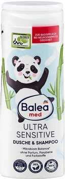 Детский шампунь-гель для душа для чувствительной кожи 2в1 - Balea Med Ultra Sensitive 300ml (1161797-1549642-2)