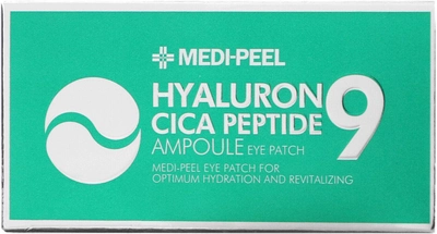 Płatki Medi-Peel Hyaluron Cica Peptide 9 Ampoule Eye Patch 60 szt (8809409343648)
