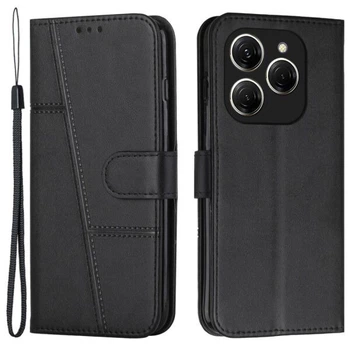 Чехол-книжка с застежкой UniCase Jet Cover для TECNO Spark 20 Pro - Black