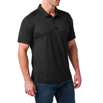 Футболка поло 5.11 Tactical Paramount Chest Polo Black 2XL (41298-019)