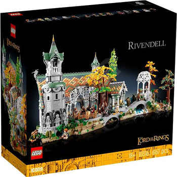 Zestaw klockow Lego Icons Wladca pierscieni: Rivendell 6167 częsci (10316) (955555903213294) - Outlet
