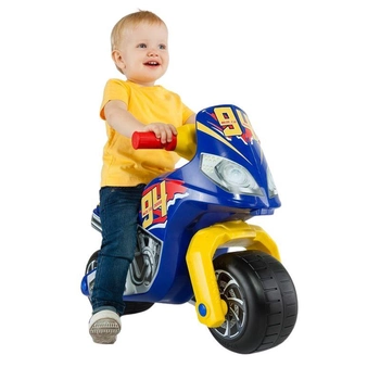 Jeździk Molto Ride-on-toy Race 94 Motocykl wyścigowy Niebieski (8410963182231)