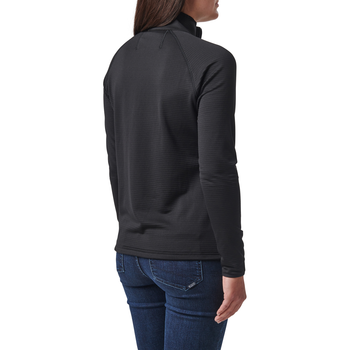 Куртка флисовая женская 5.11 Tactical Women's Stratos Full Zip S Black