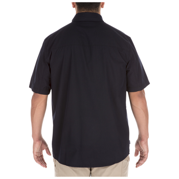 Рубашка тактическая с коротким рукавом 5.11 Stryke™ Shirt - Short Sleeve XS Dark Navy