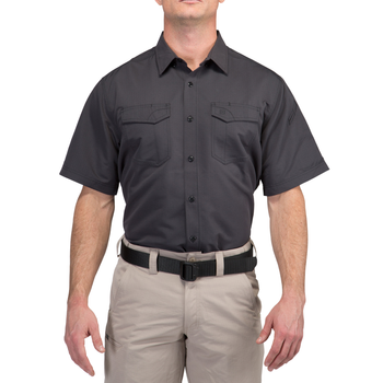 Рубашка тактическая 5.11 Tactical Fast-Tac Short Sleeve Shirt L Charcoal