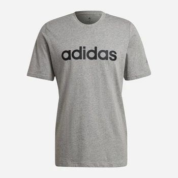 Koszulka męska adidas M Lin Sj T GL0060 XL Szara (4062064816276)