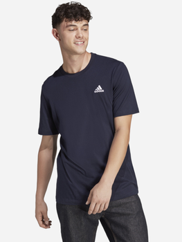 Koszulka męska Adidas M Sl Sj T HY3404 XL Ciemnogranatowa (4066745413921)