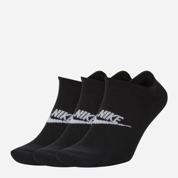 Набір жіночих шкарпеток 3 пари Nike Nsw Everyday Essential Ns SK0111-010 38-42 Чорних (193145890688)