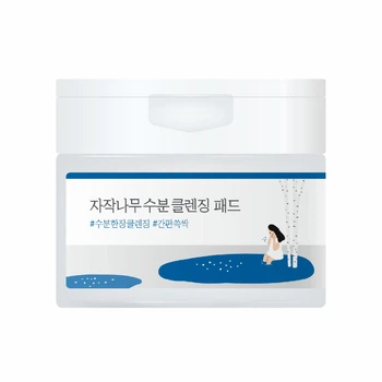 Очищувальні педи з березовим соком ROUND LAB Birch Juice Cleansing Pad 60 pcs